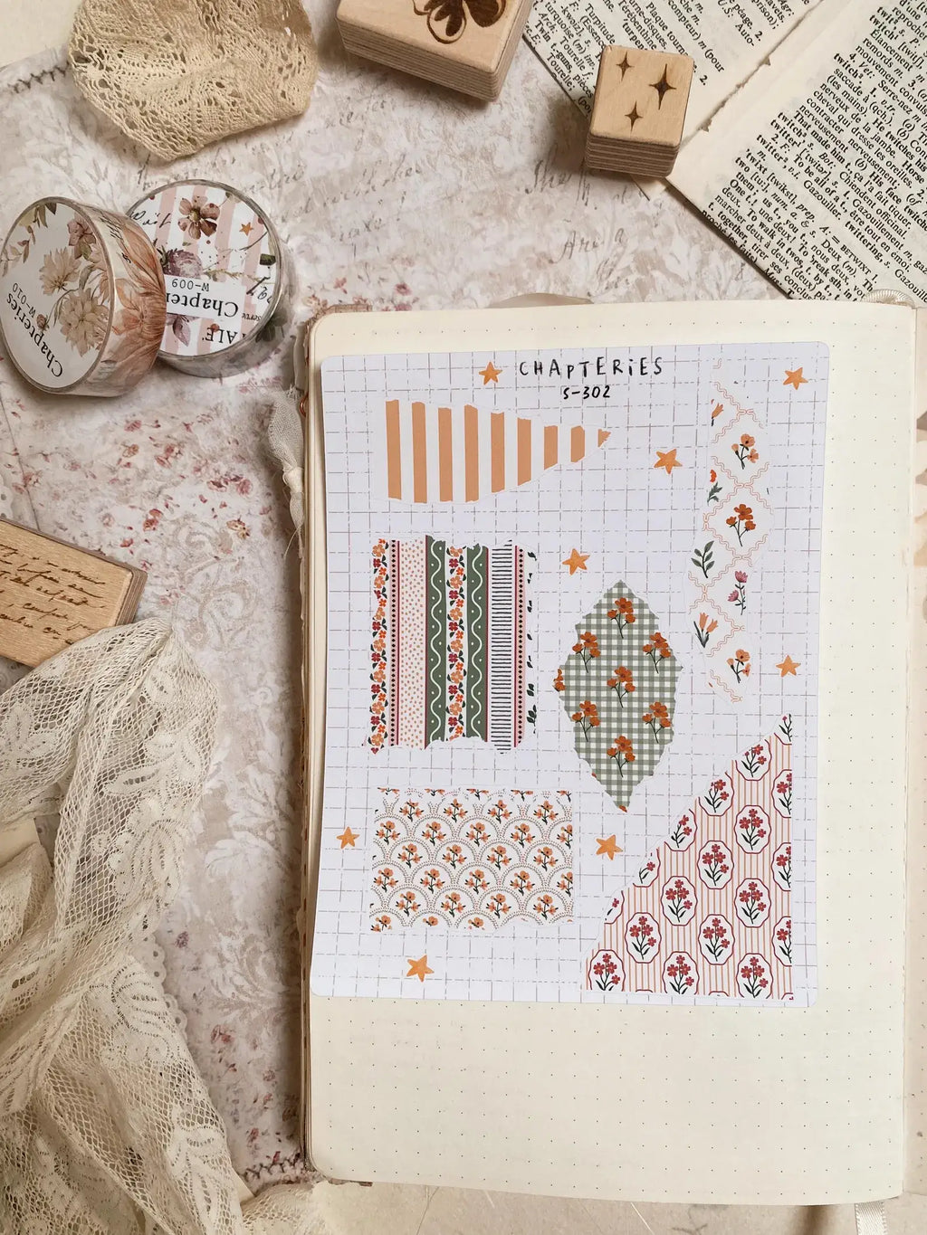 Torn Paper Sticker Sheet