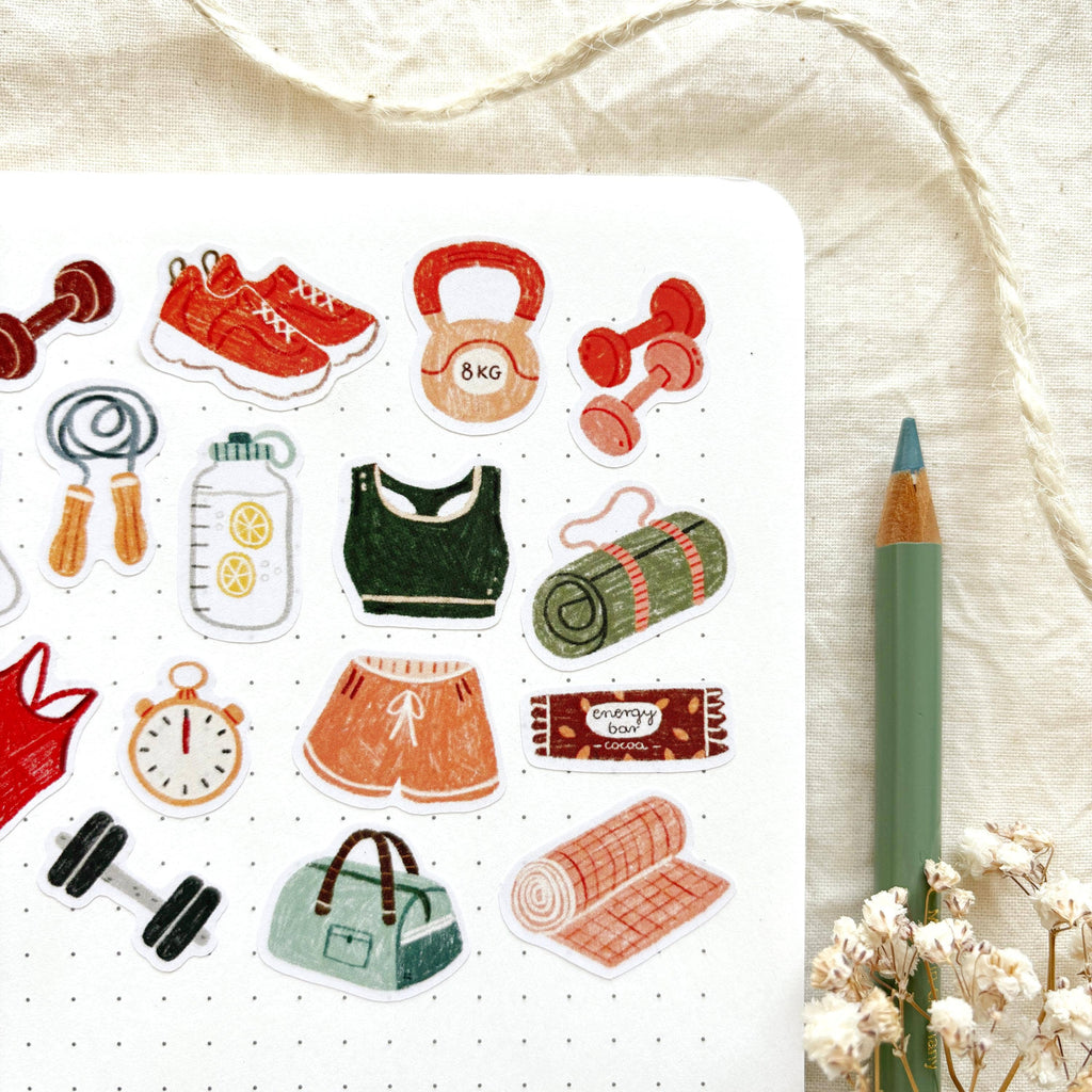 Fitness - Sticker Sheet