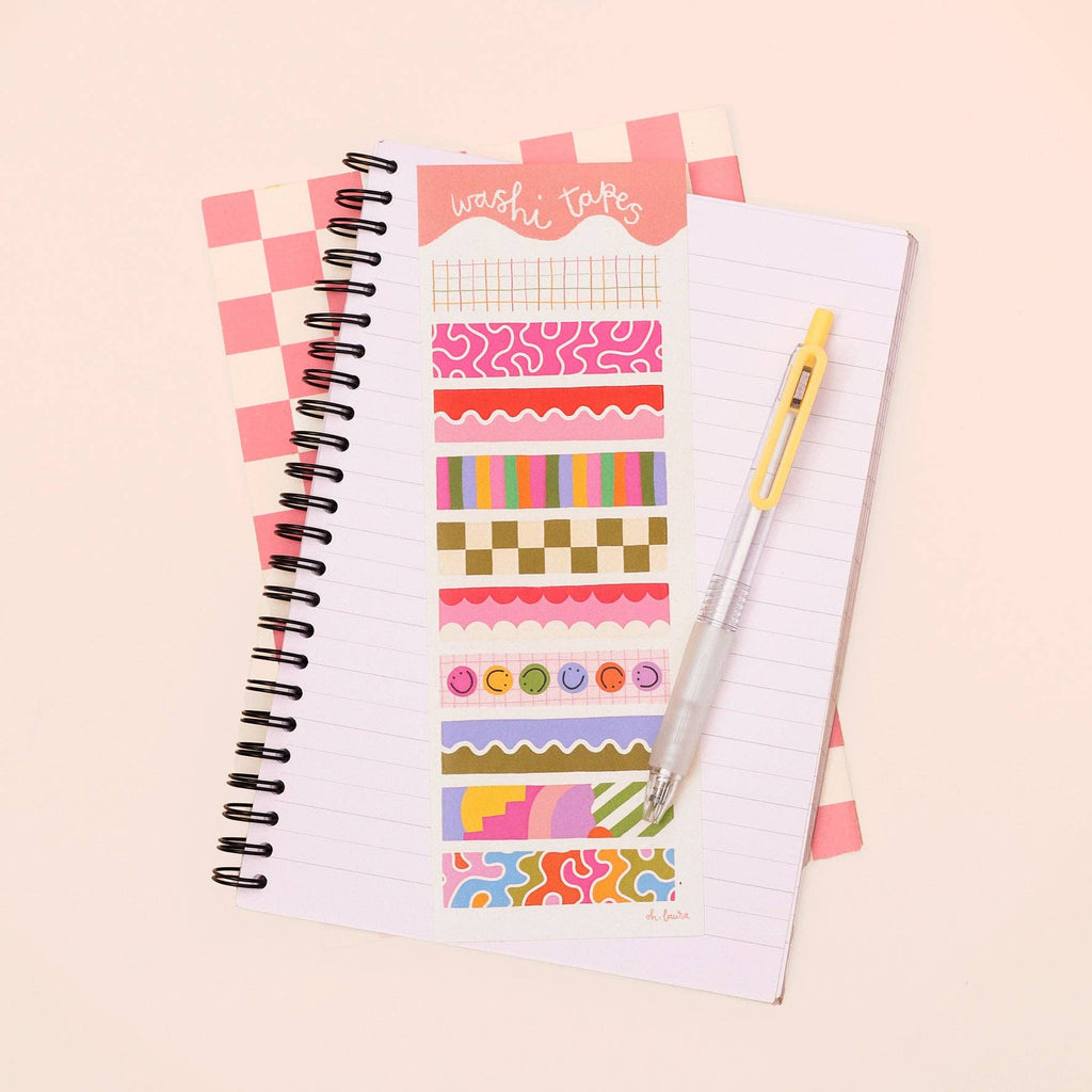 Washi Tapes Sticker Sheet