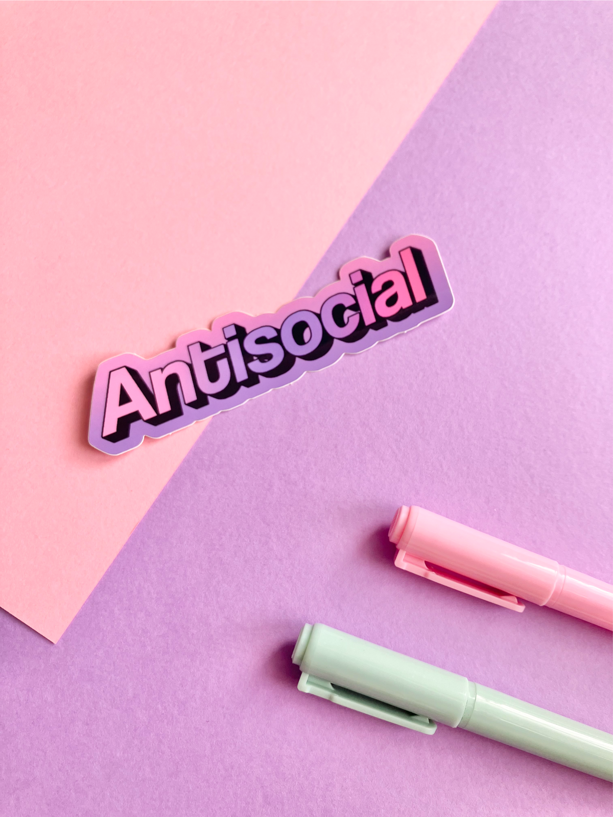 Antisocial Sticker