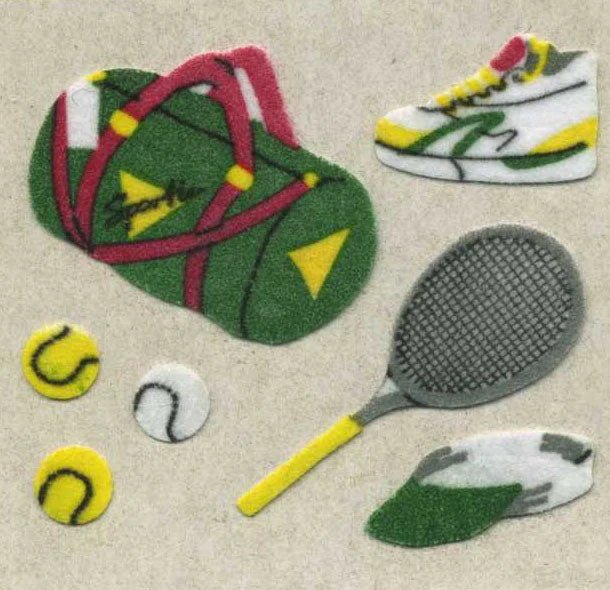 Furry Sports Stickers