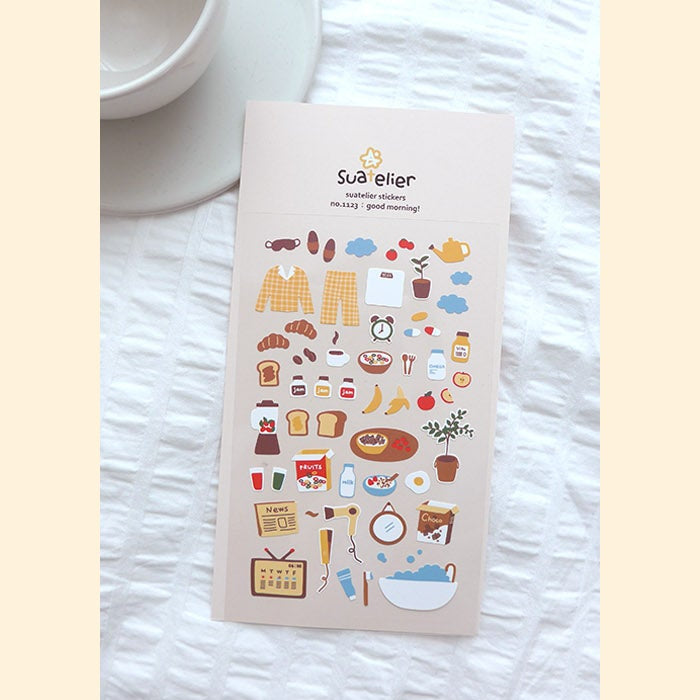 Good Morning! Sticker Sheet