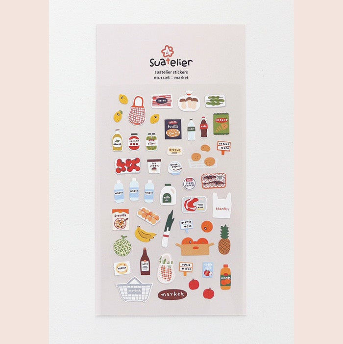 Market Sticker Sheet