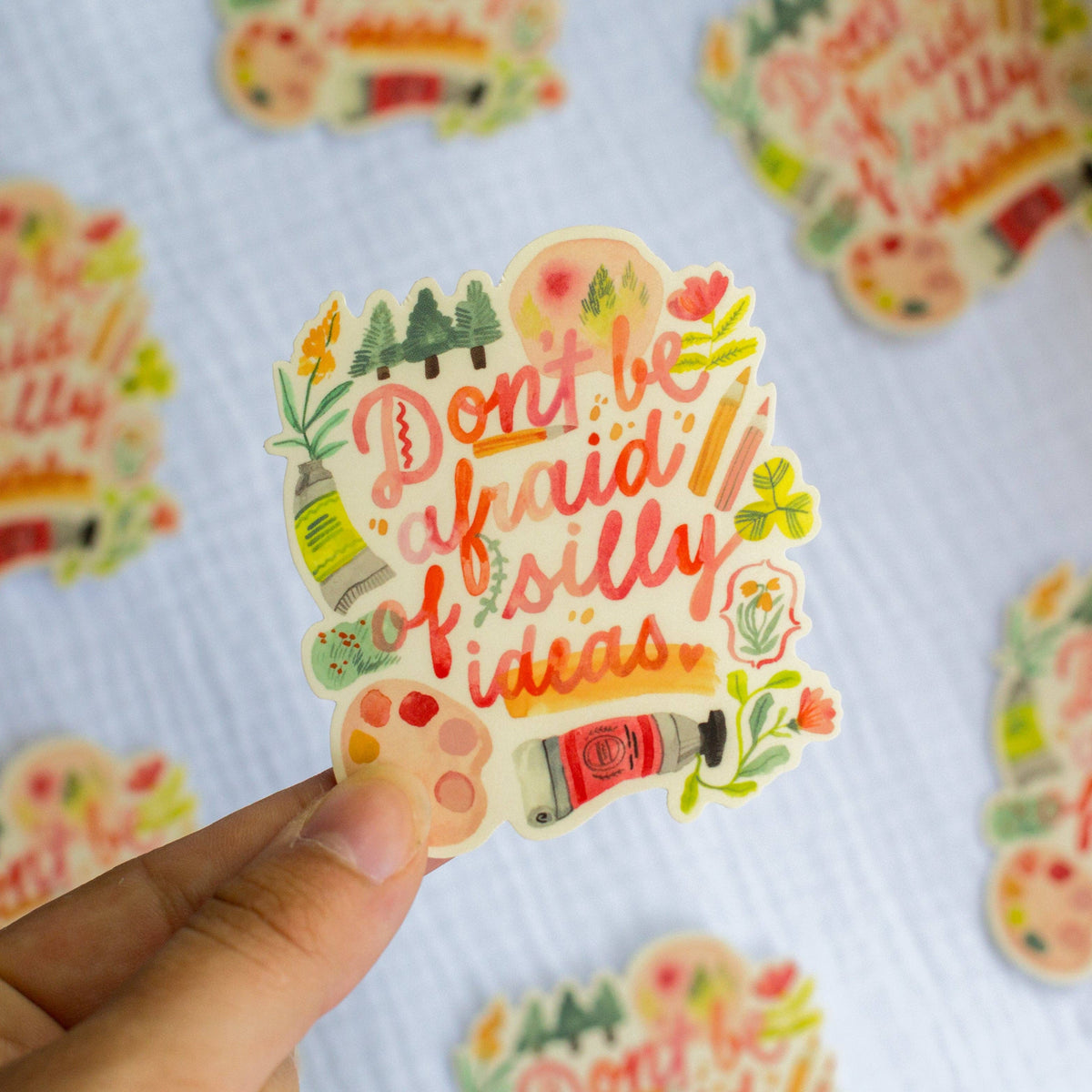 Silly Ideas Vinyl Sticker