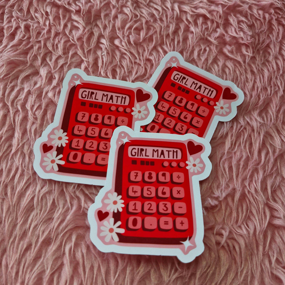 Girl Math Sticker