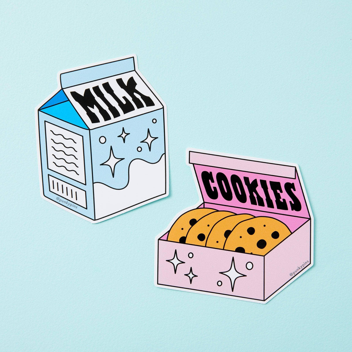 Milk & Cookies Duo Vinyl Sticker Pack
