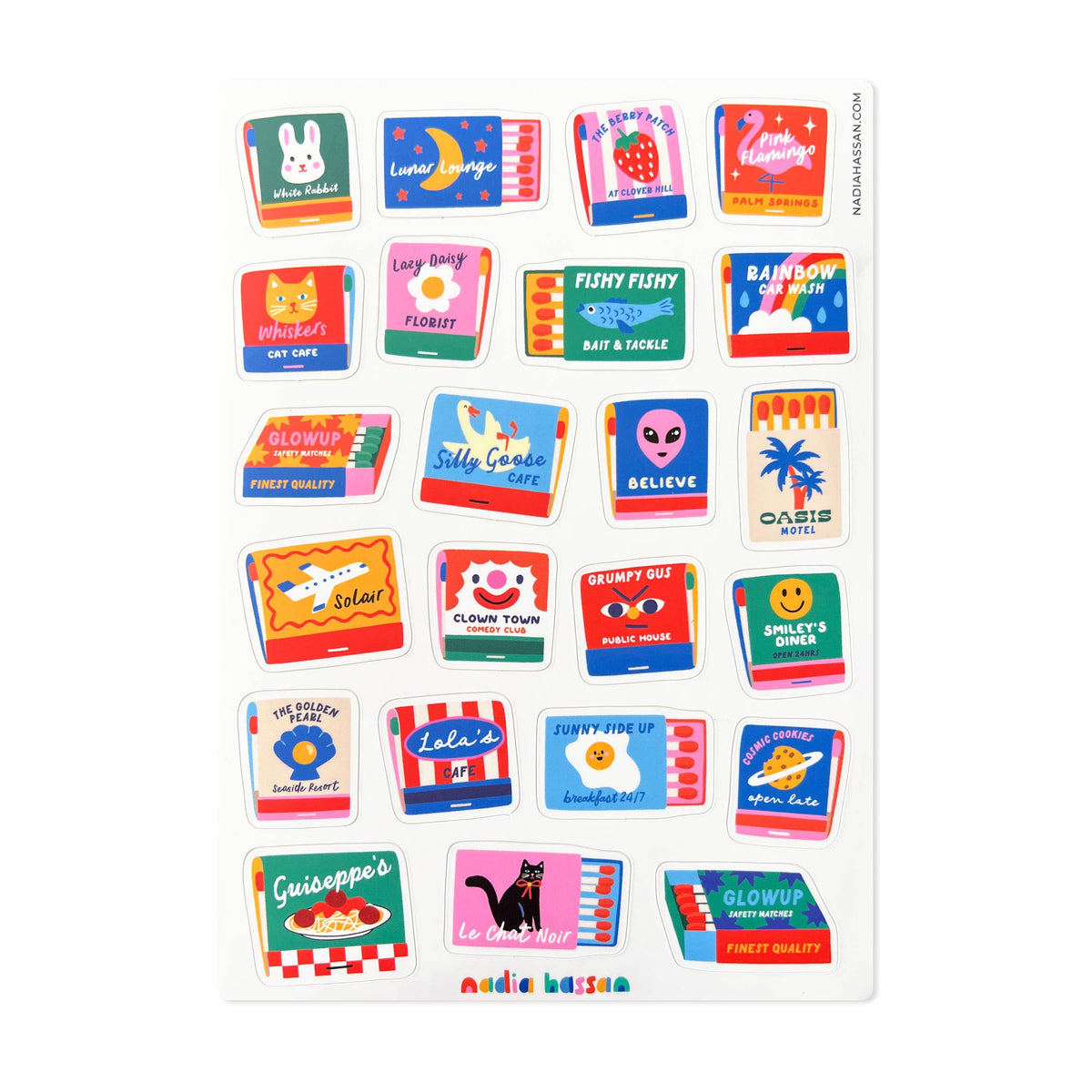 Matchy Matchy Sticker Sheet