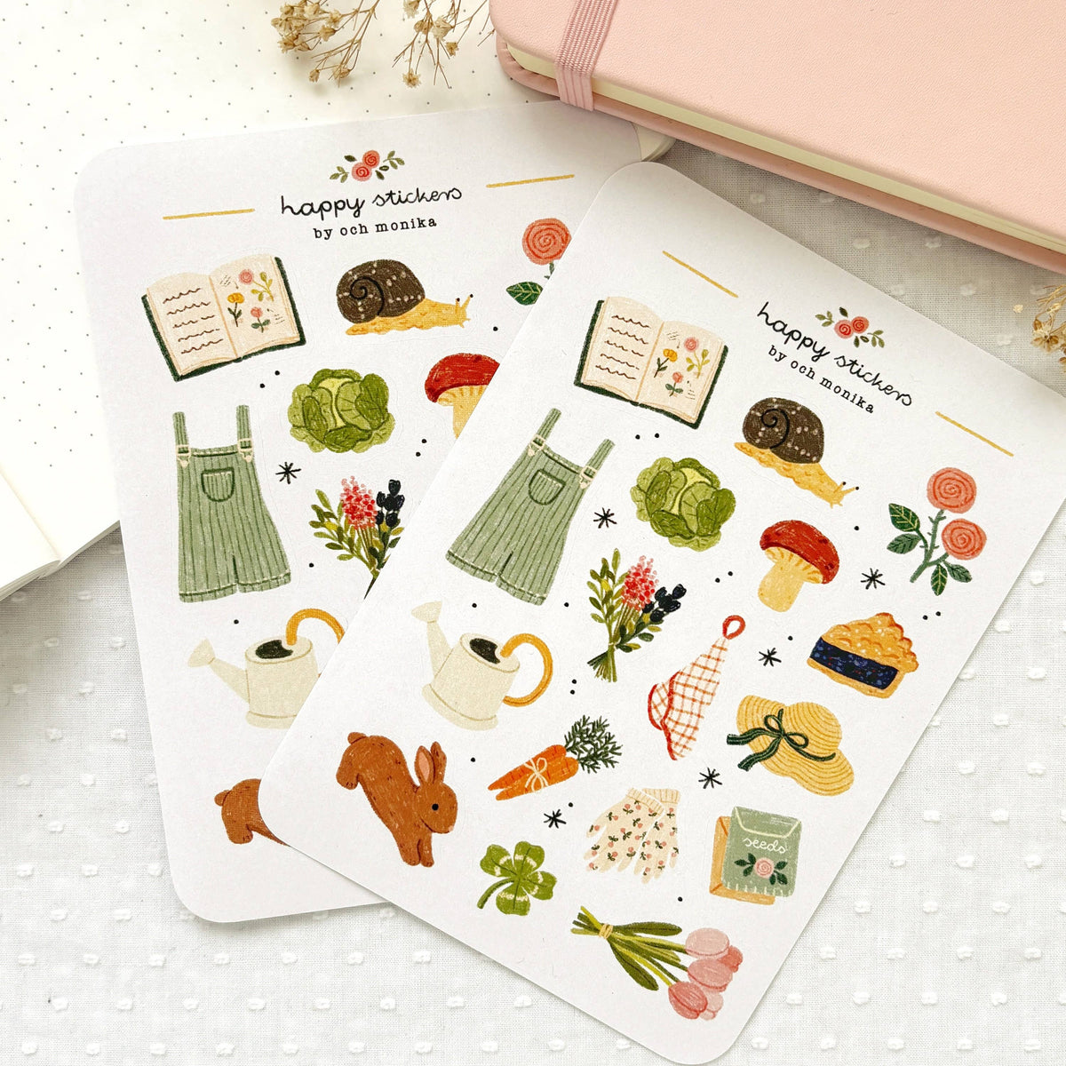 In The Garden - Sticker Sheet
