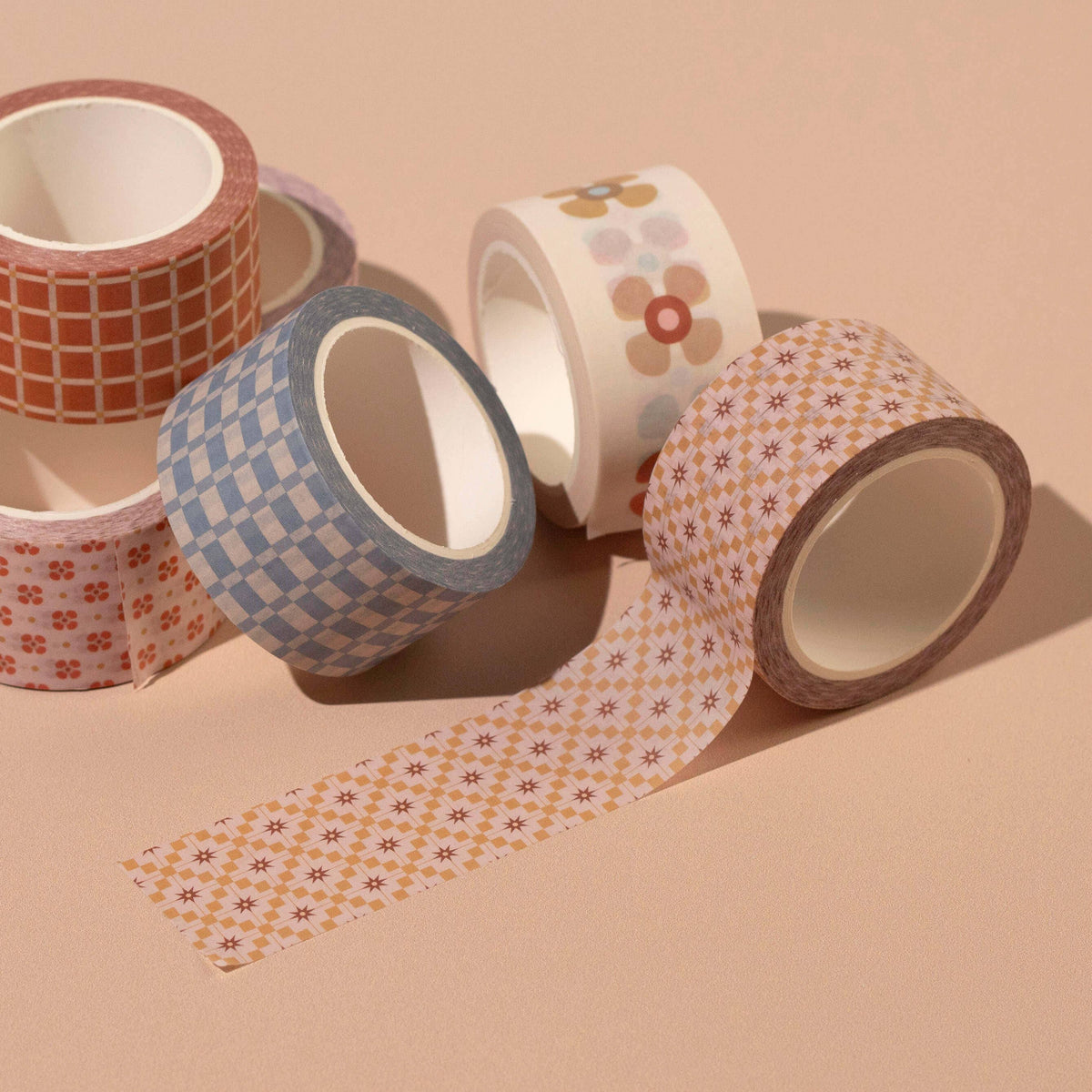 Geometric Star Wide Washi Tape