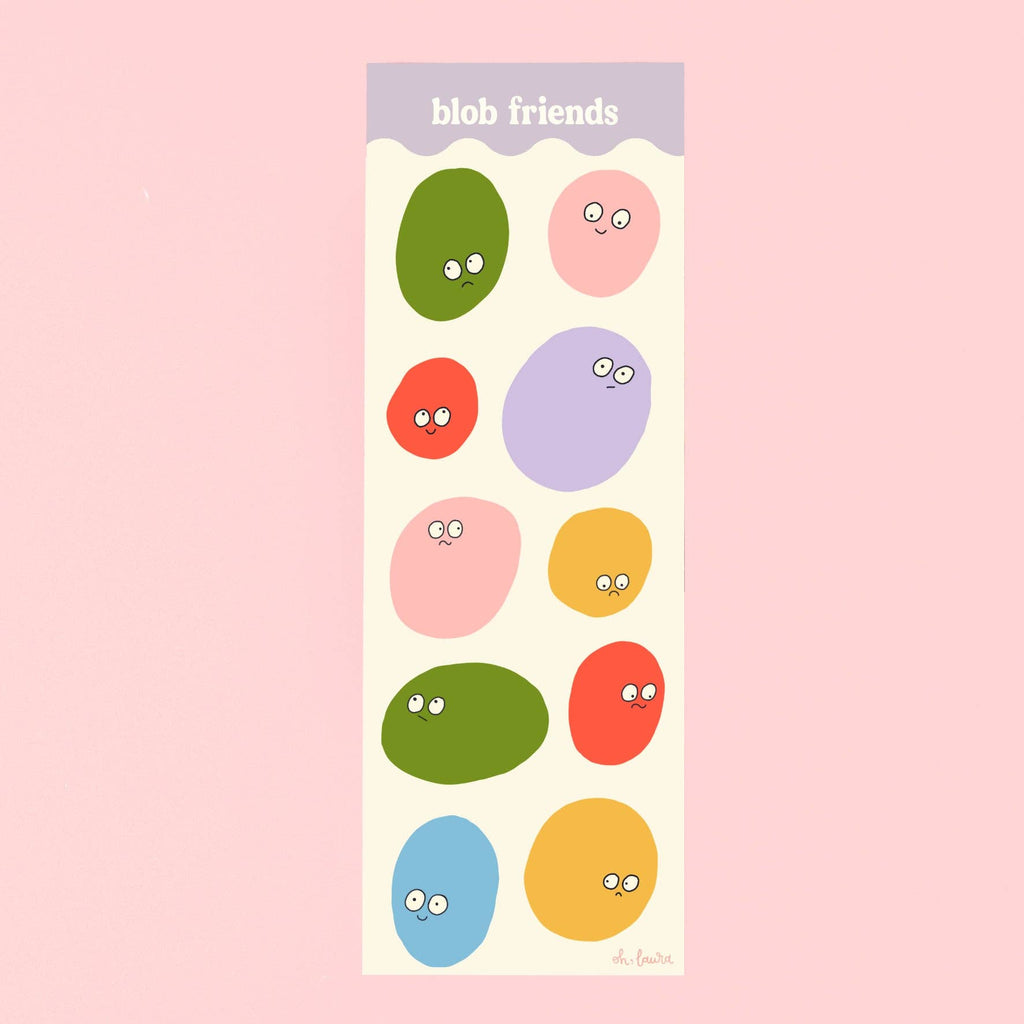 Planner Stickers - Blob Friends