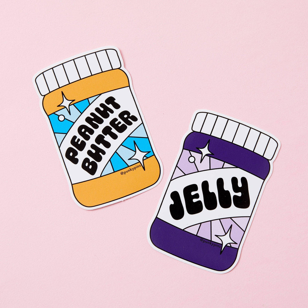 Peanut Butter & Jelly Duo Vinyl Sticker Pack