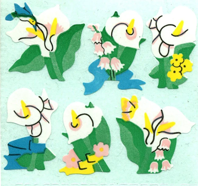 Lily Paper Stickers
