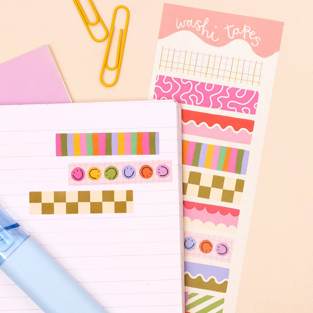 Washi Tapes Sticker Sheet
