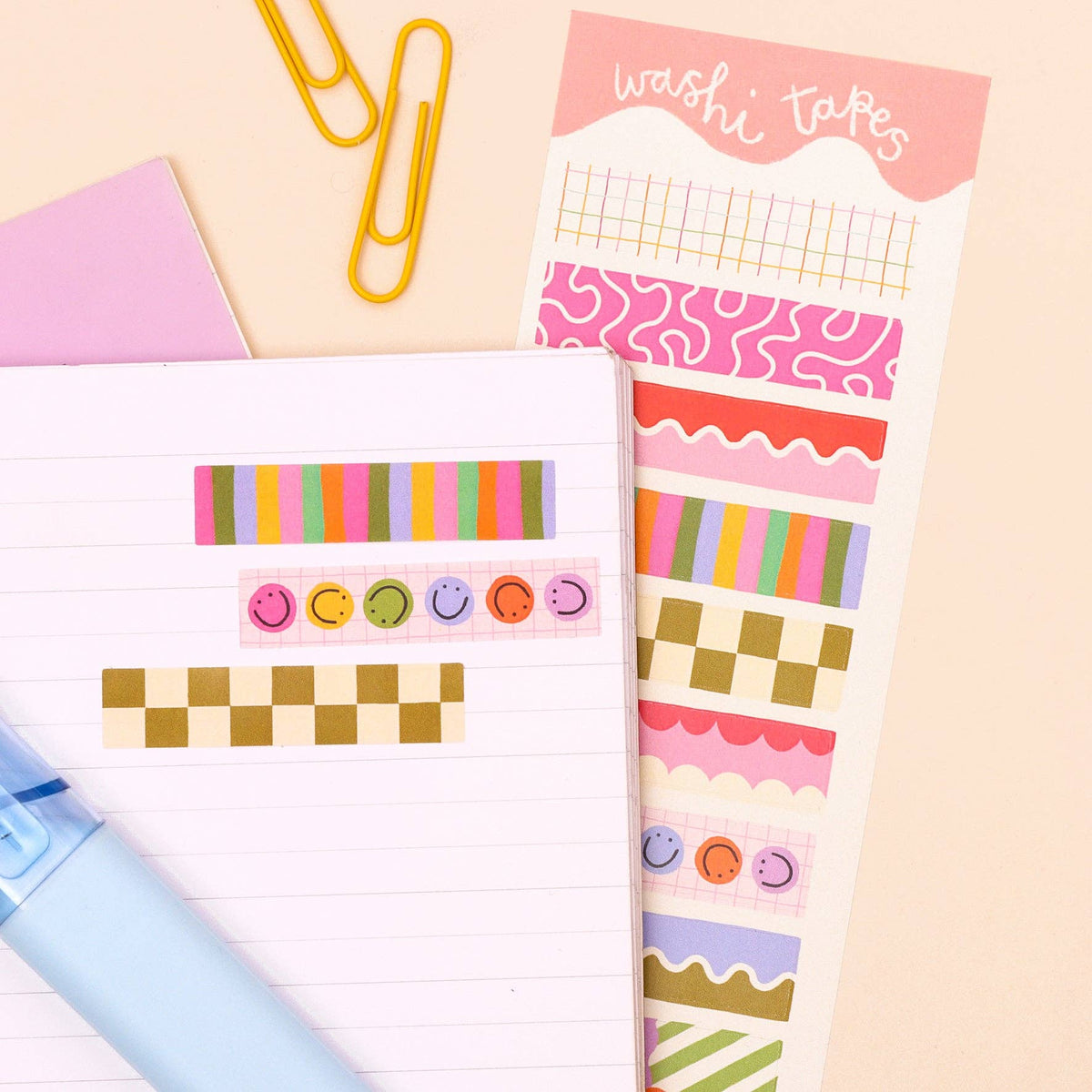 Washi Tapes Sticker Sheet