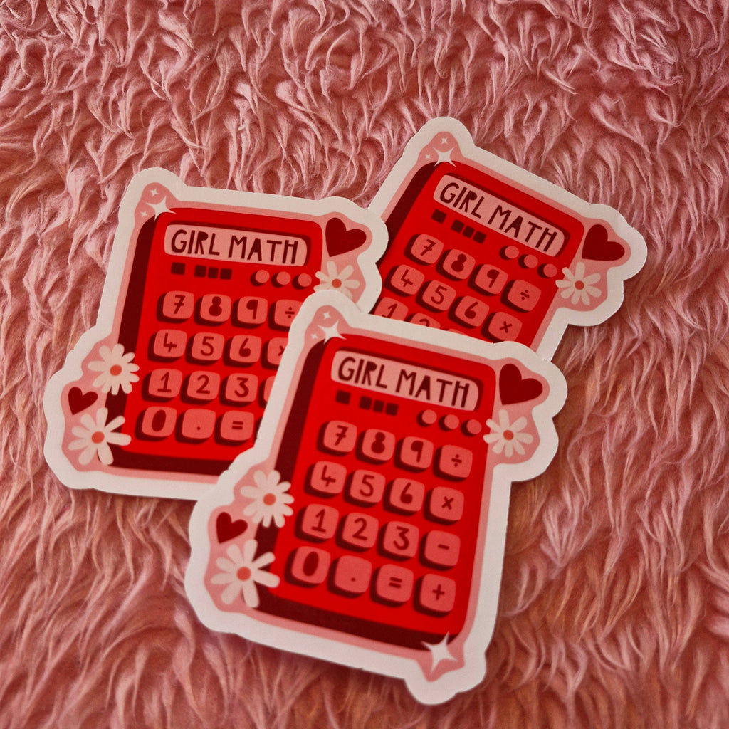 Girl Math Sticker