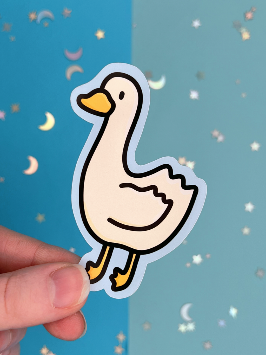 Stan the Goose Sticker