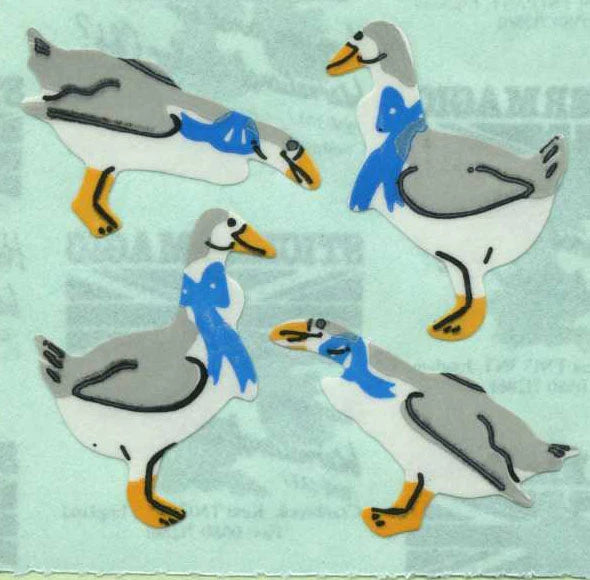 Geese Paper Stickers