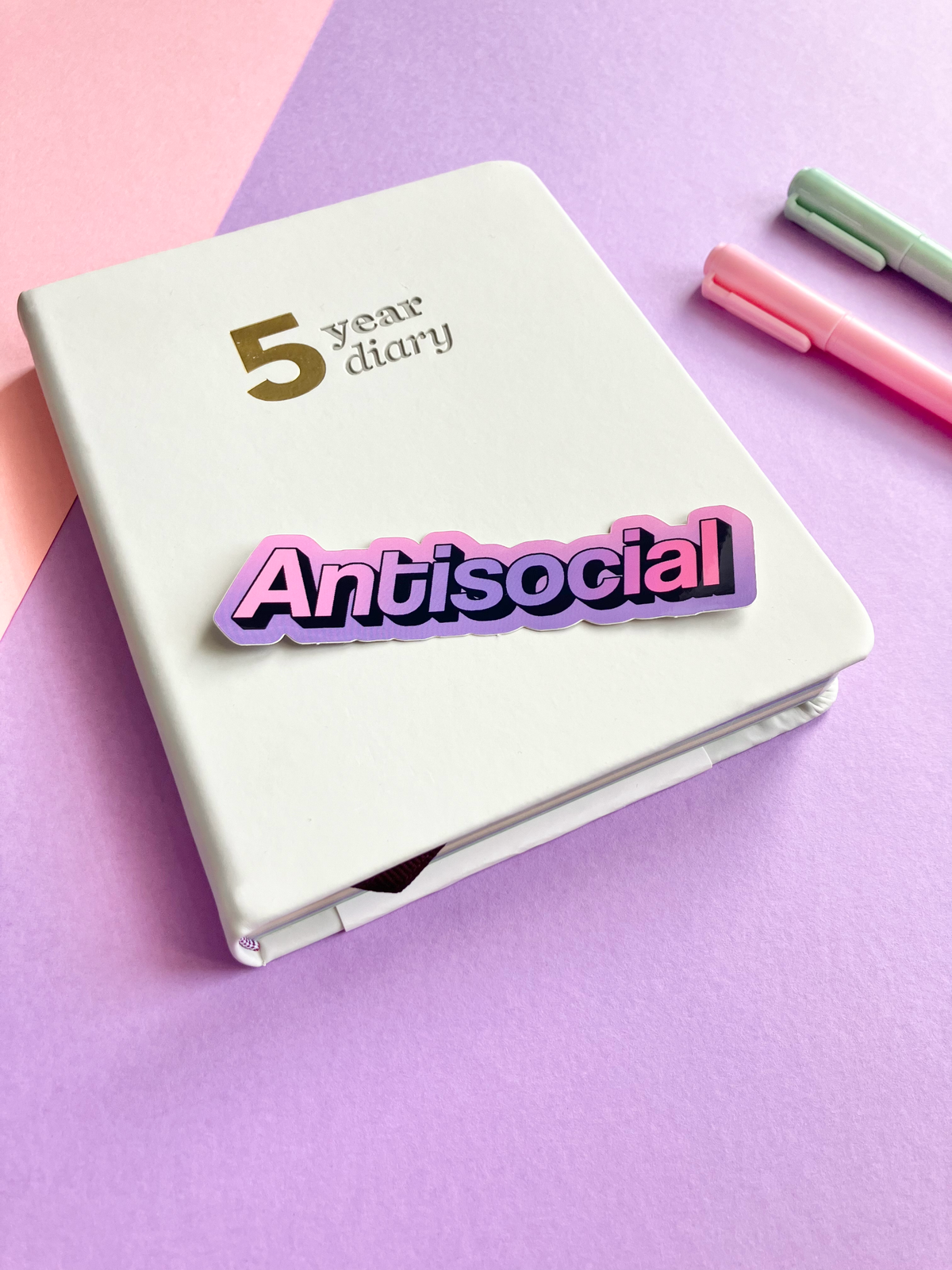 Antisocial Sticker