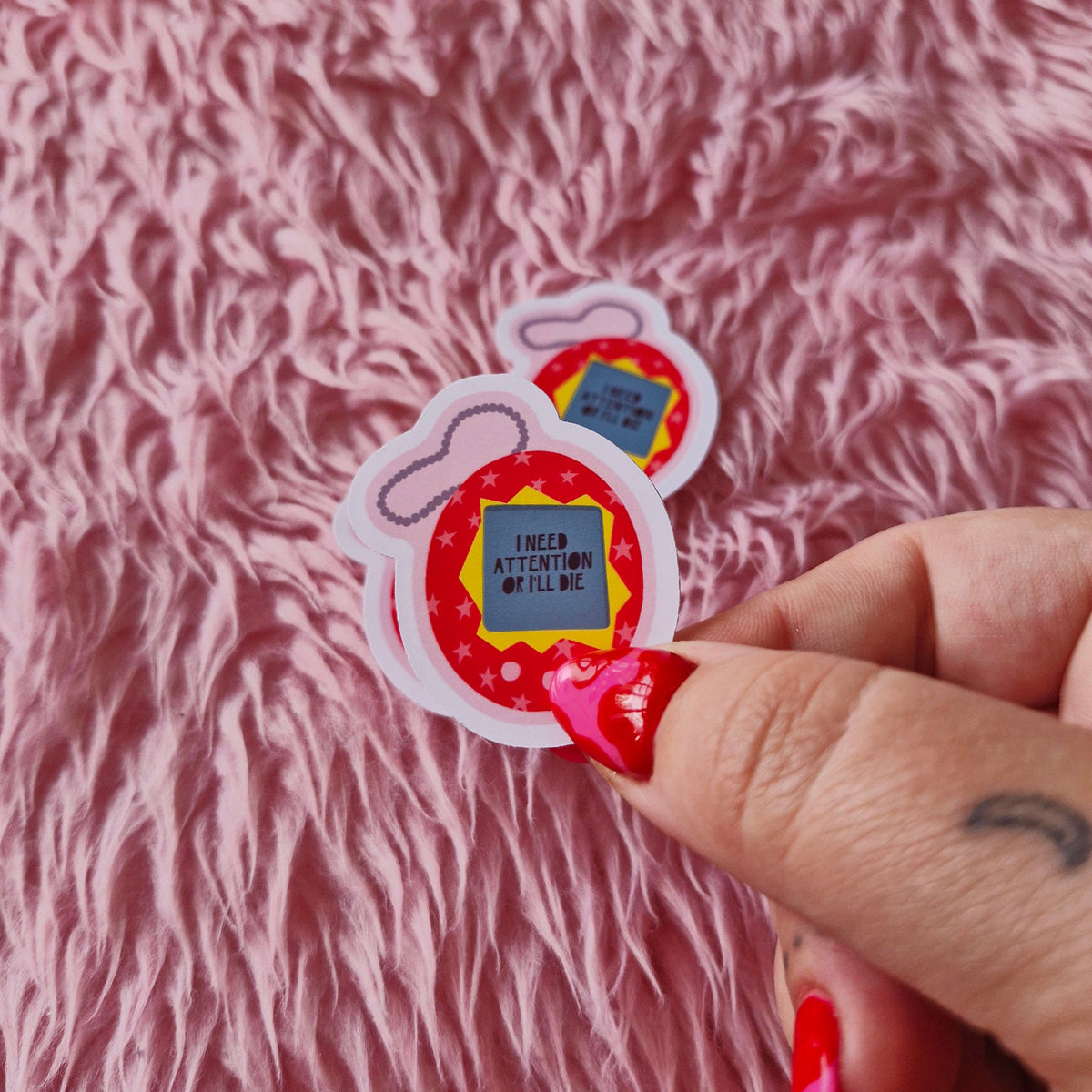 Tamagotchi Sticker