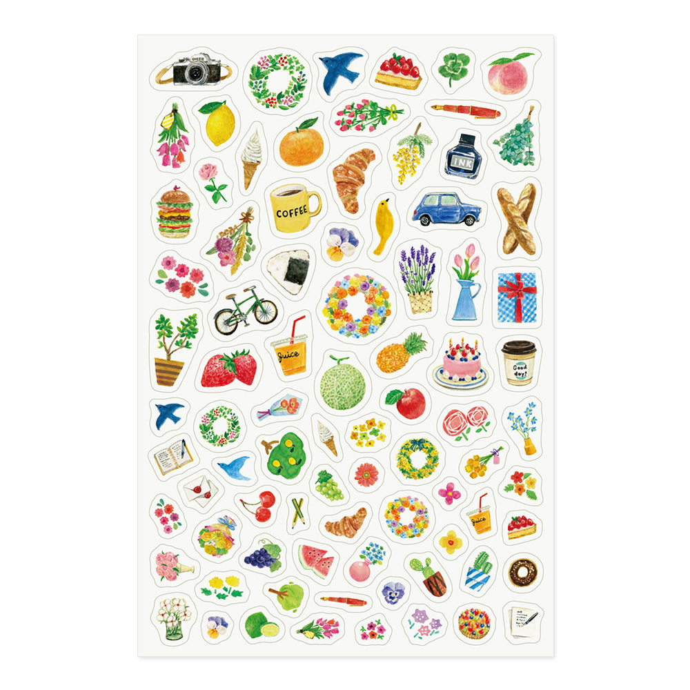 Midori Motif Sticker Sheet