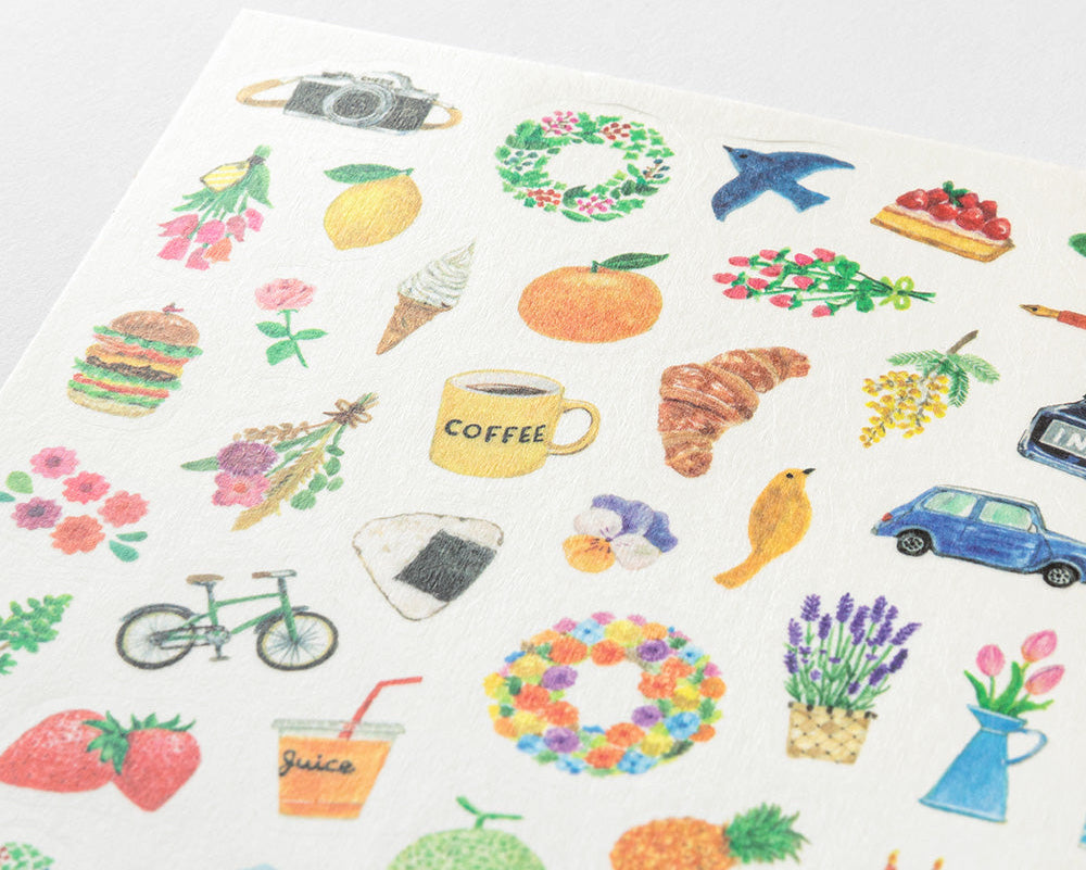 Midori Motif Sticker Sheet