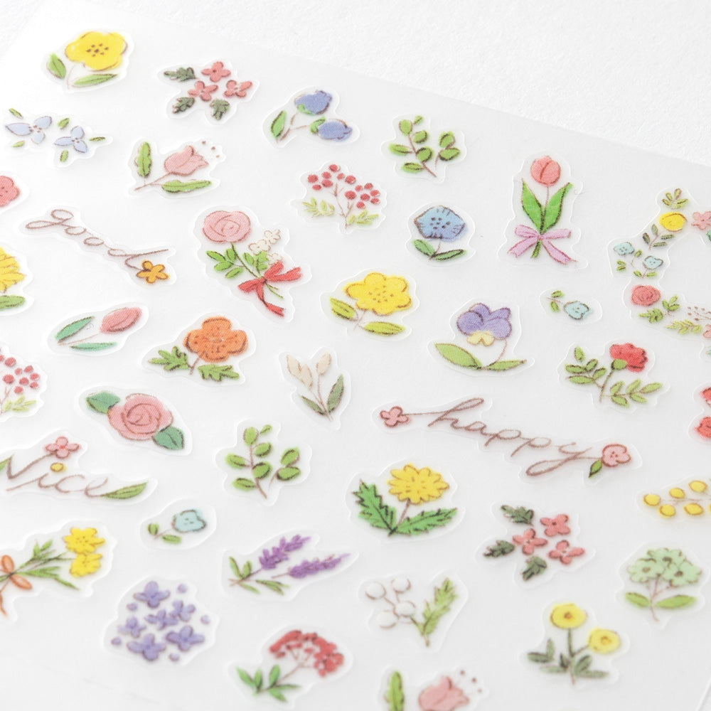 Midori Wildflower Sticker Sheet
