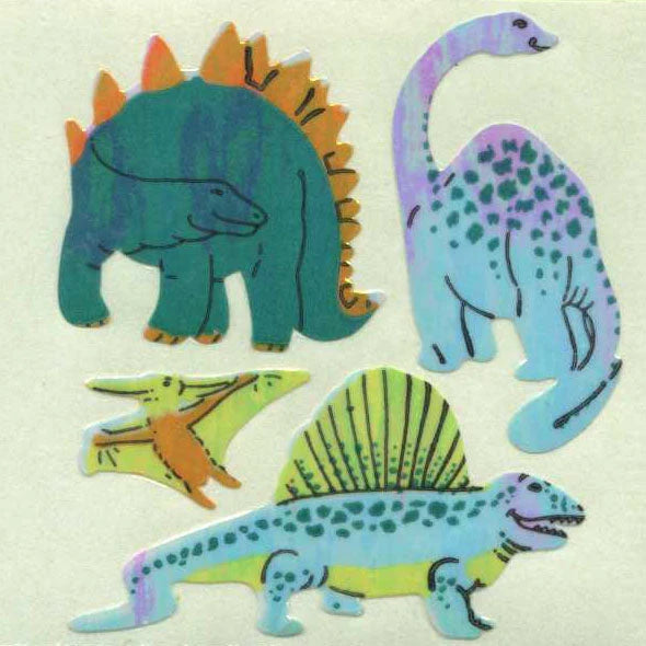 Dinosaur Pearl Stickers