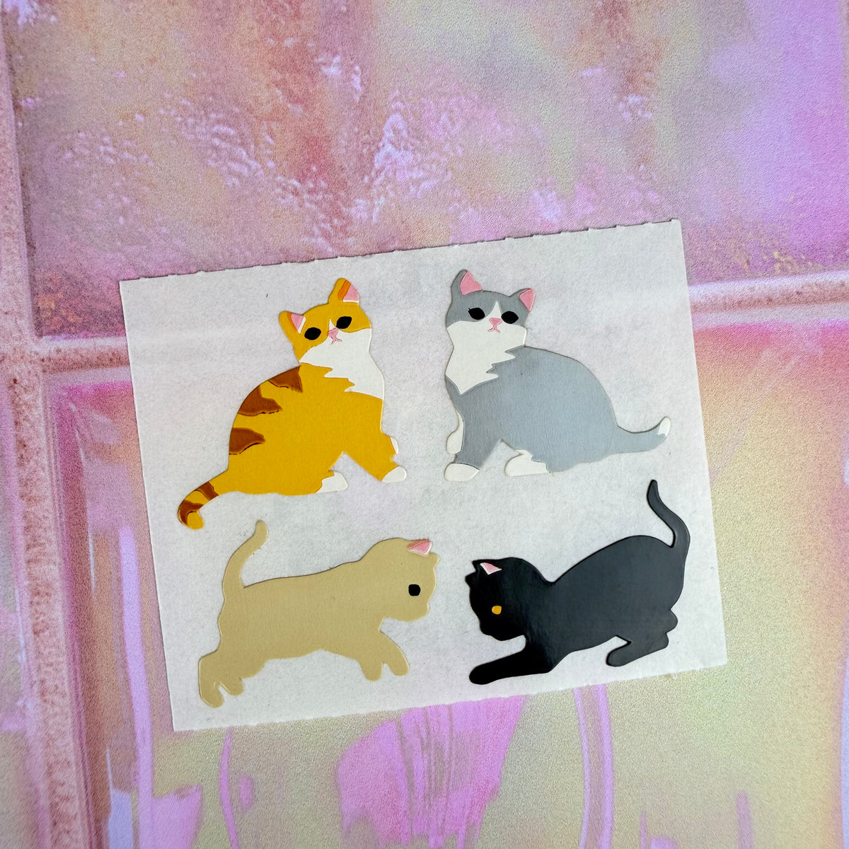 1986 Mrs Grossman Kitten Stickers