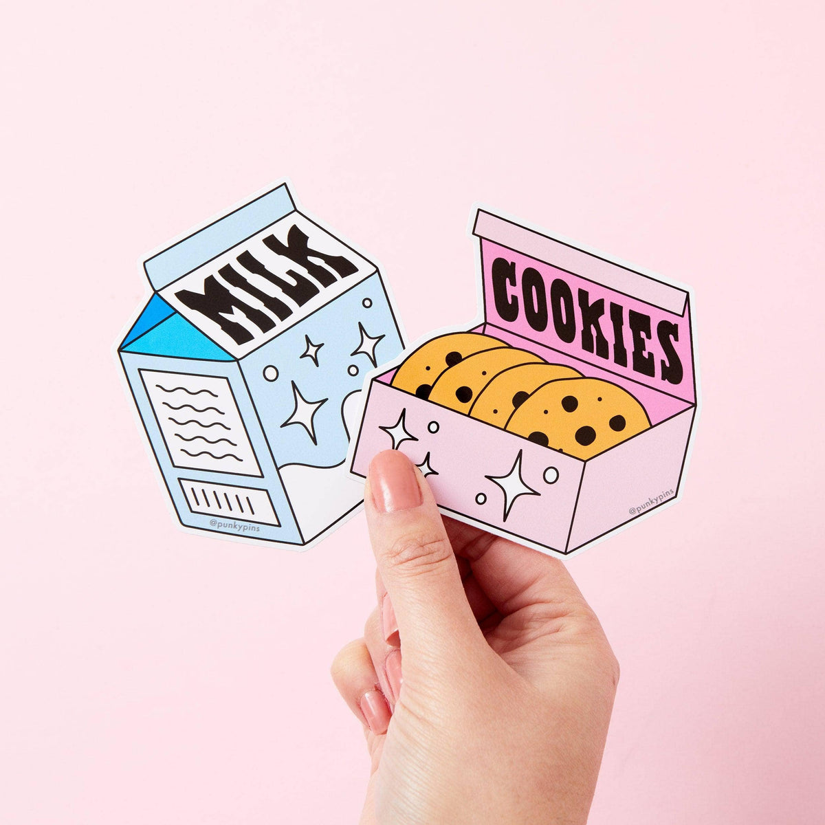 Milk & Cookies Duo Vinyl Sticker Pack