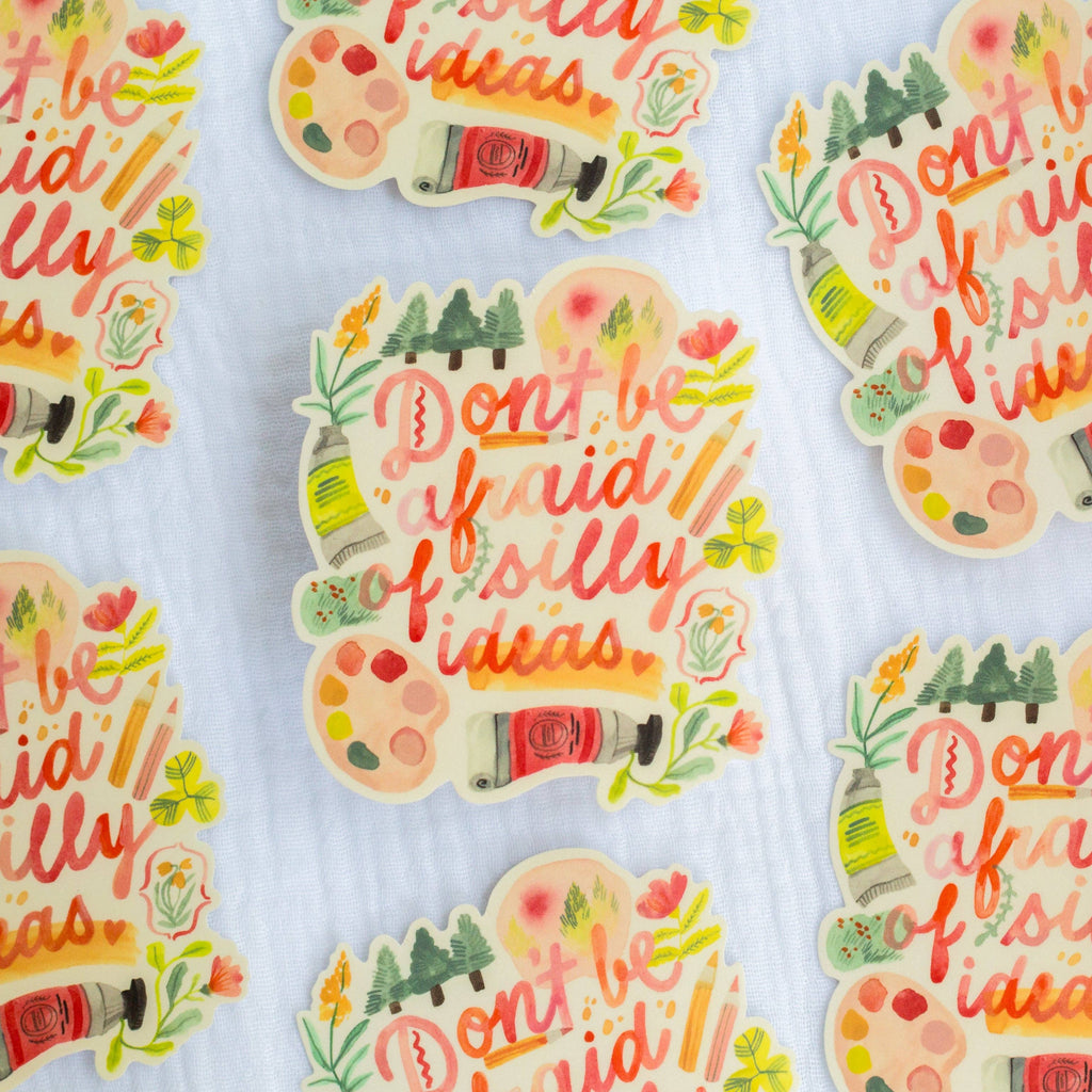 Silly Ideas Vinyl Sticker