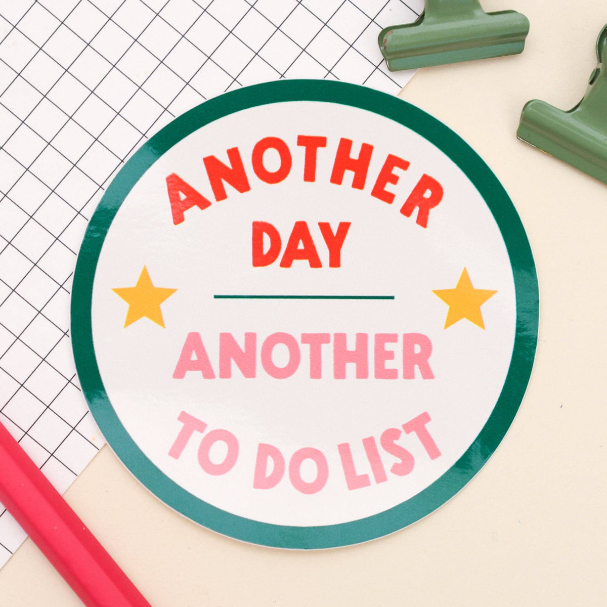 Sticker - Another to do list