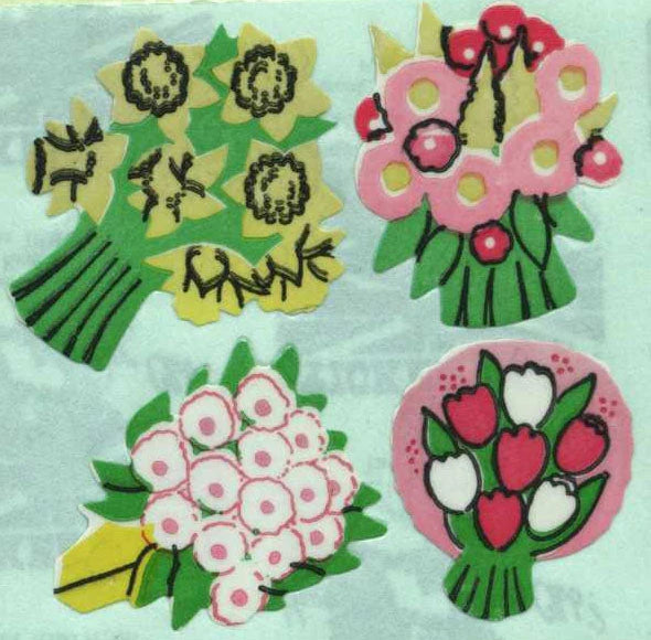 Floral Posies Paper Stickers