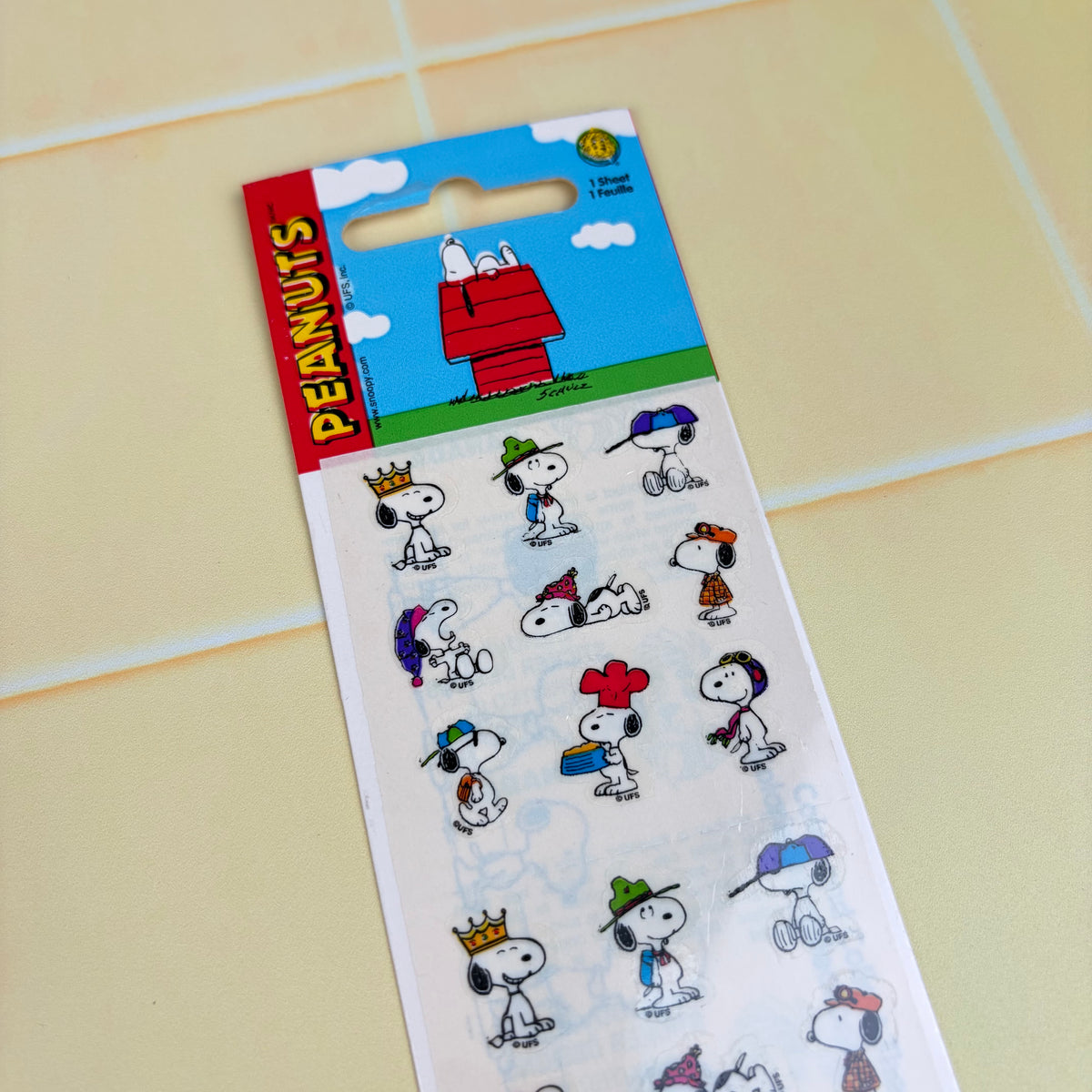 90s Sandylion Snoopy Mini Sticker Sheet