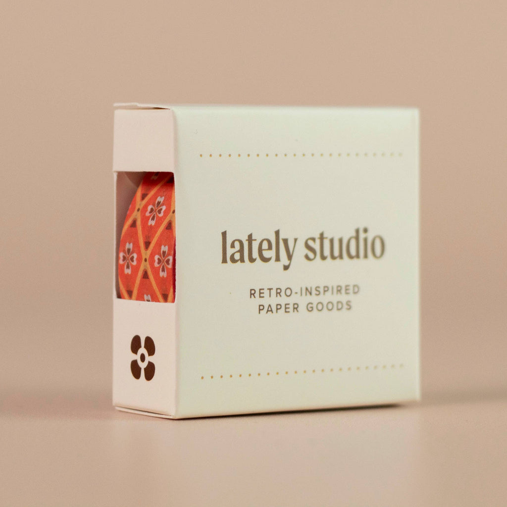 Red Diamond Washi Tape