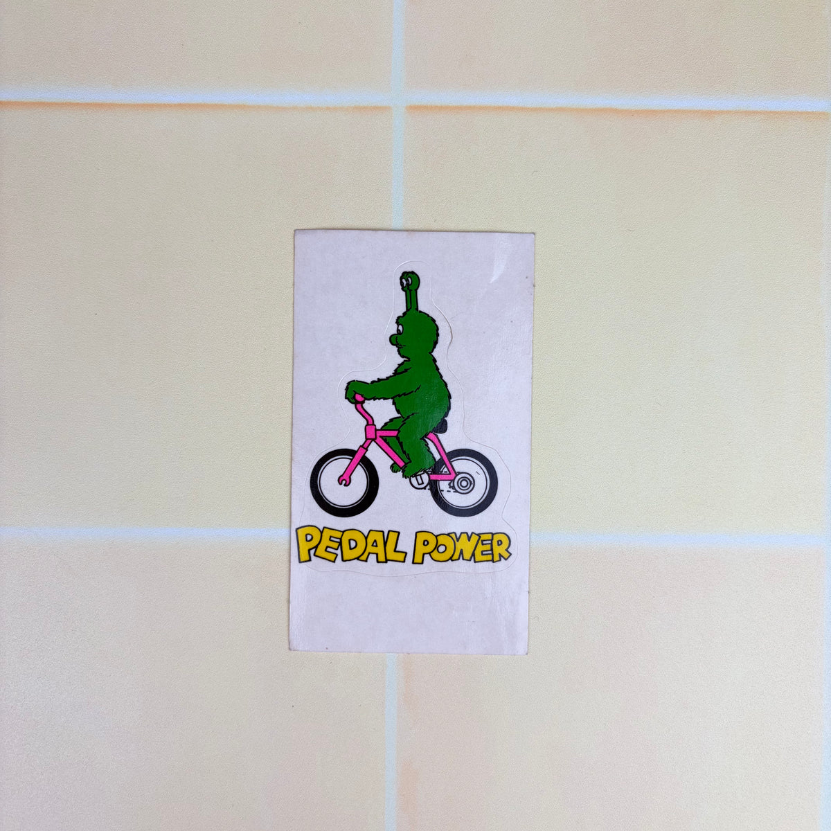 90s Monster Munch Road Safety Sticker Pair