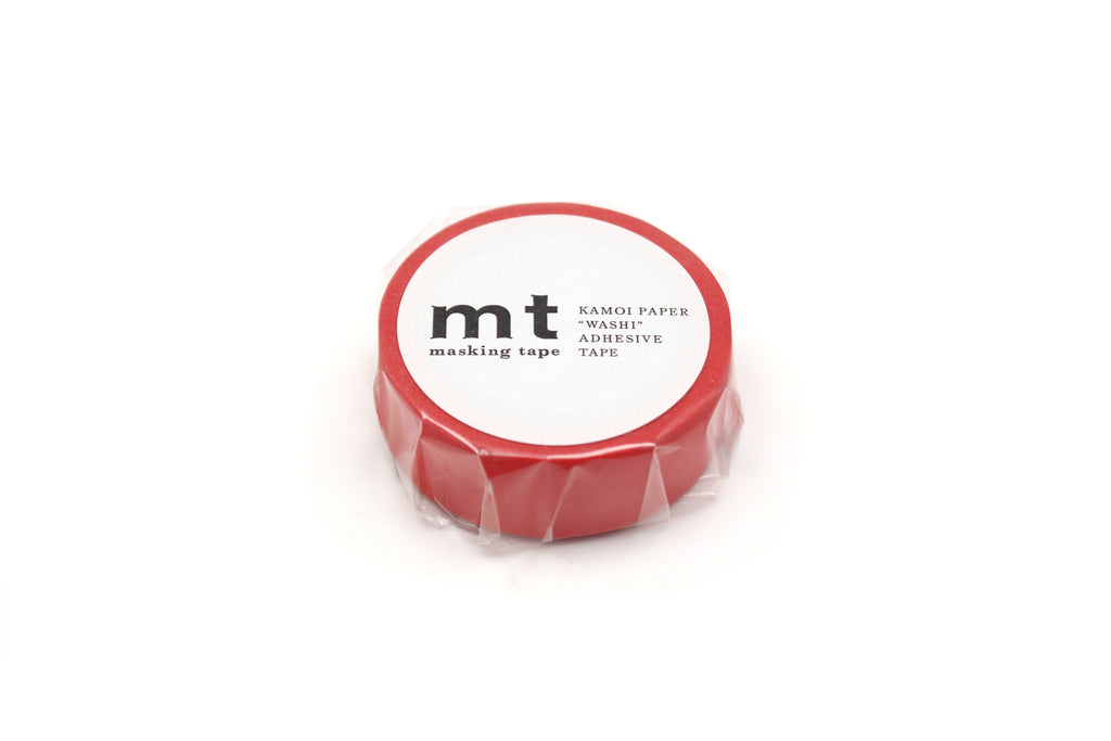 Matte Red Washi Tape