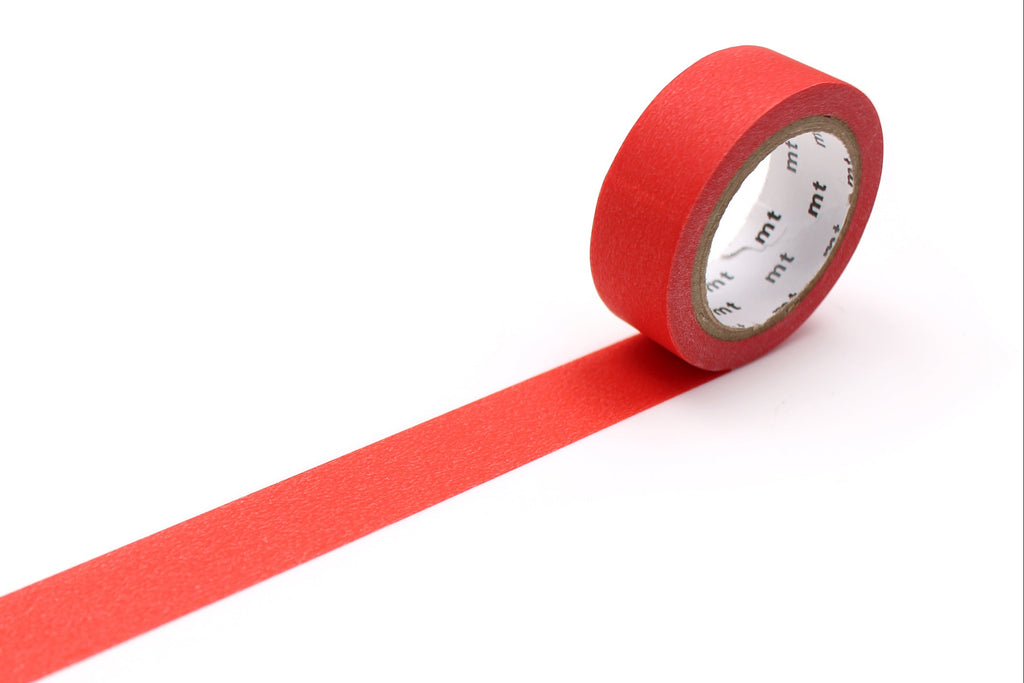 Matte Red Washi Tape