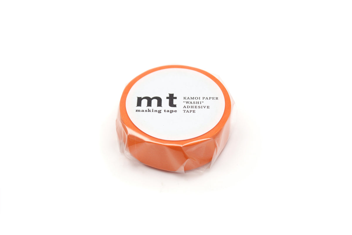 Matte Orange Washi Tape