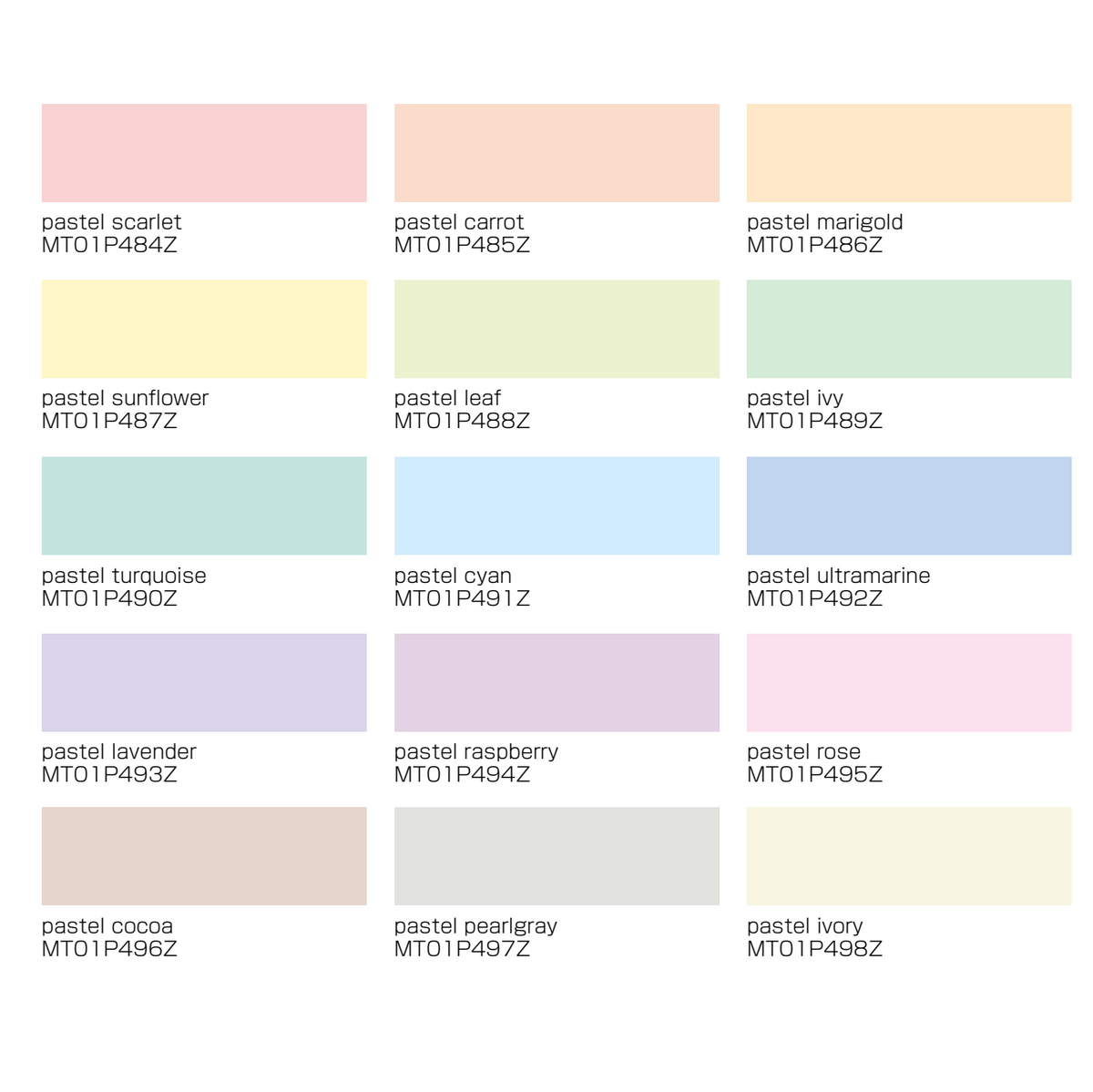 Pastel Washi Tape
