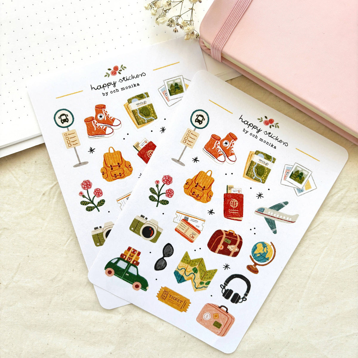 Traveler - Sticker Sheet