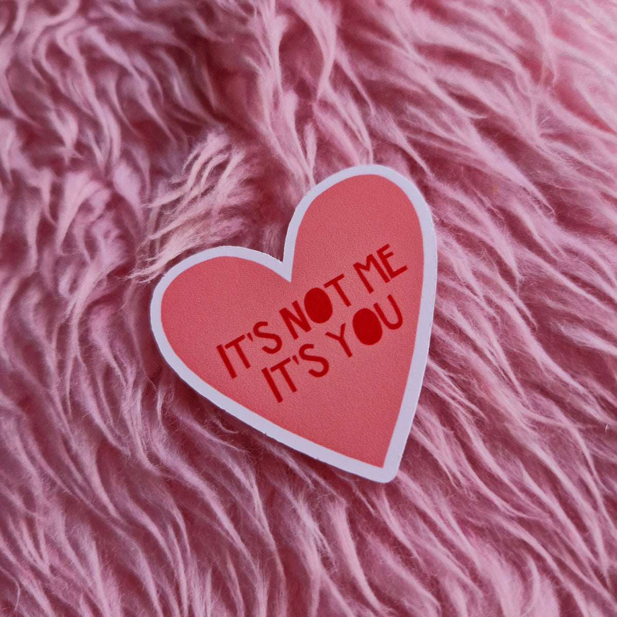 It's Not Me It's You Sticker