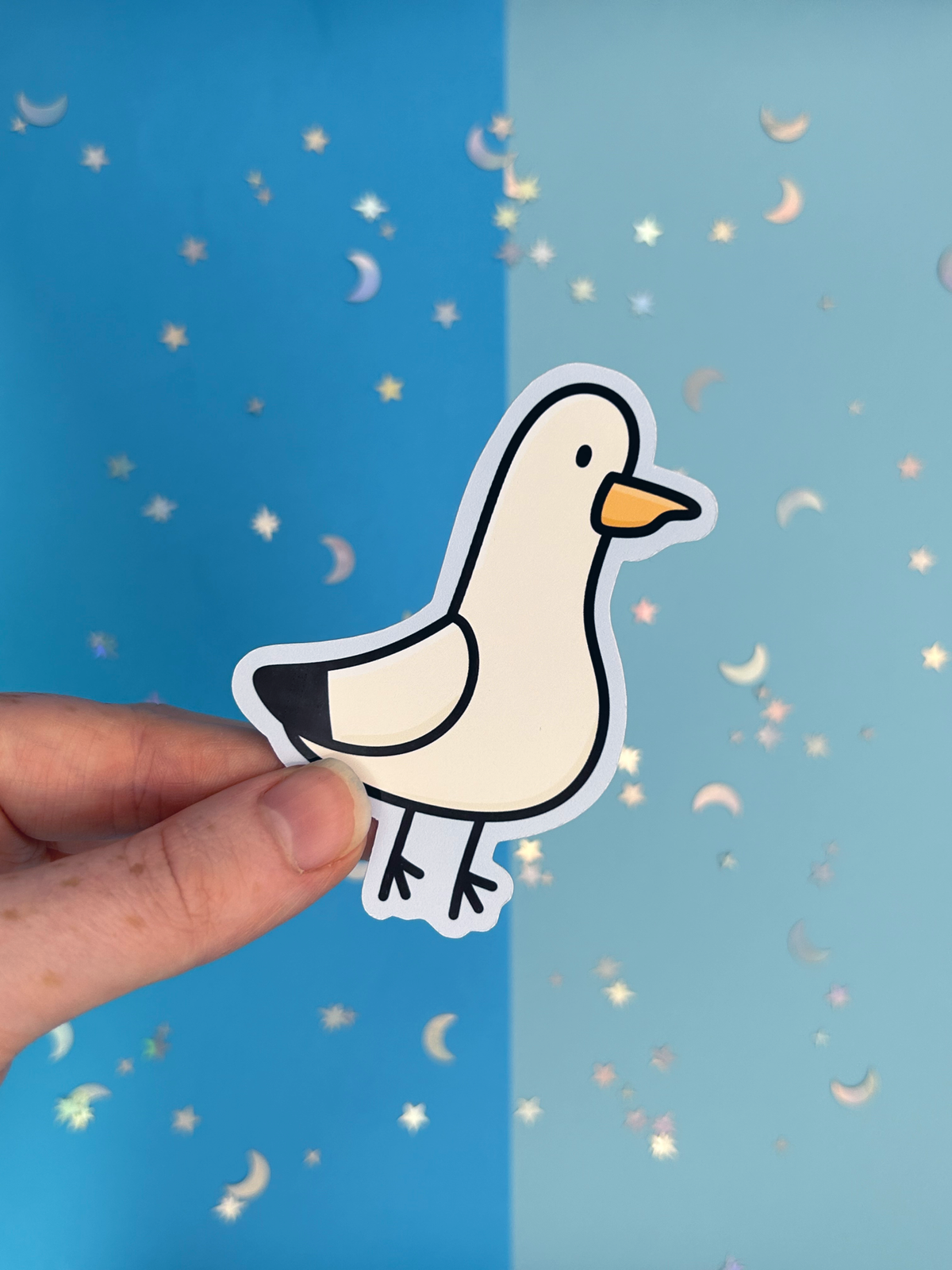 Steve the Seagull Sticker