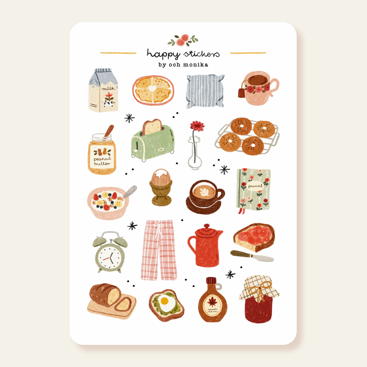 Good Morning - Sticker Sheet