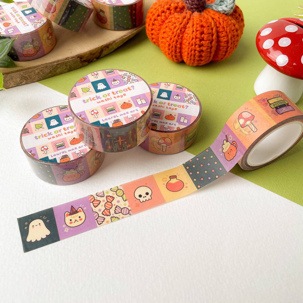 Trick or Treat? Chunky Washi Tape