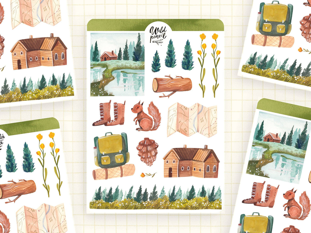 Sticker Sheet - Explorer