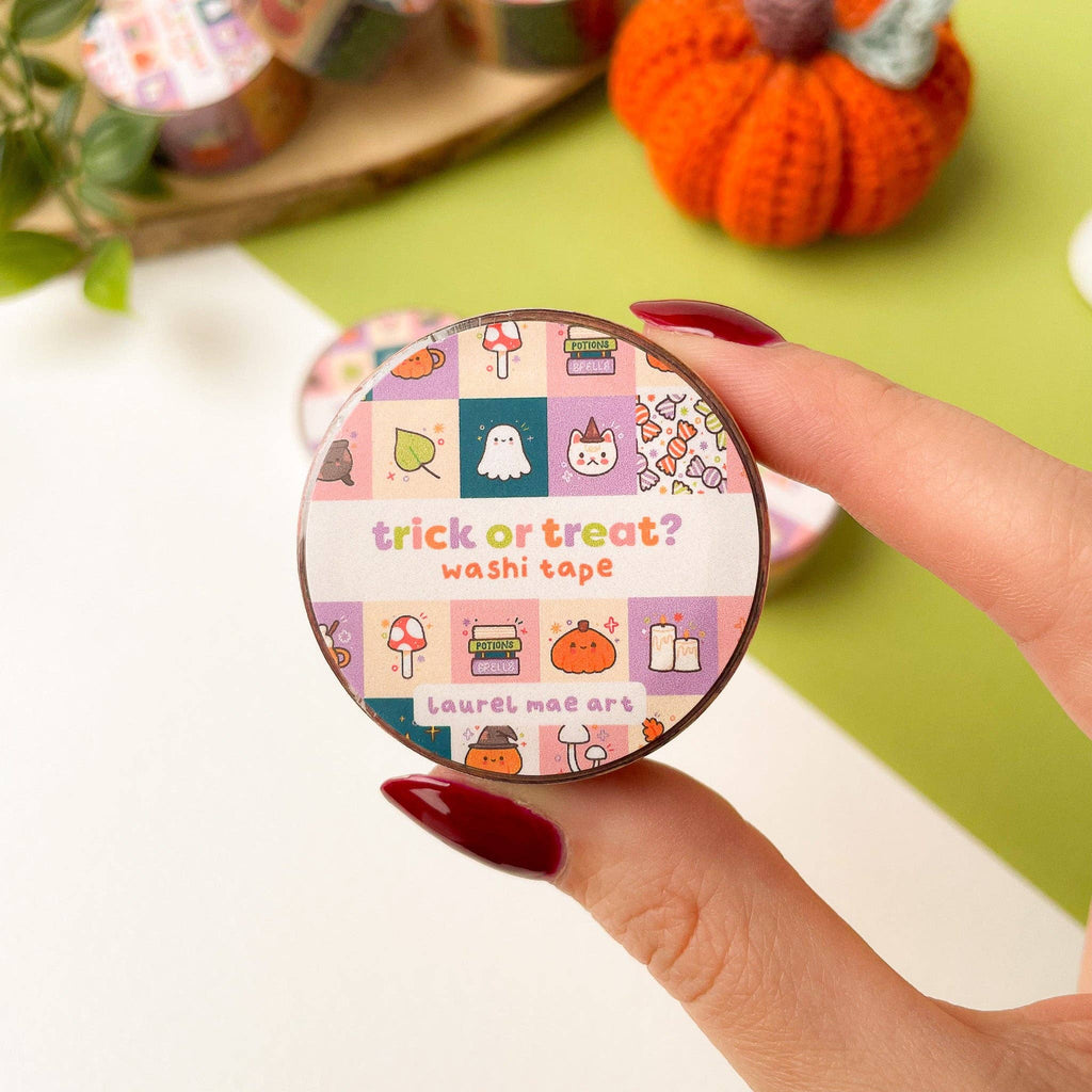 Trick or Treat? Chunky Washi Tape