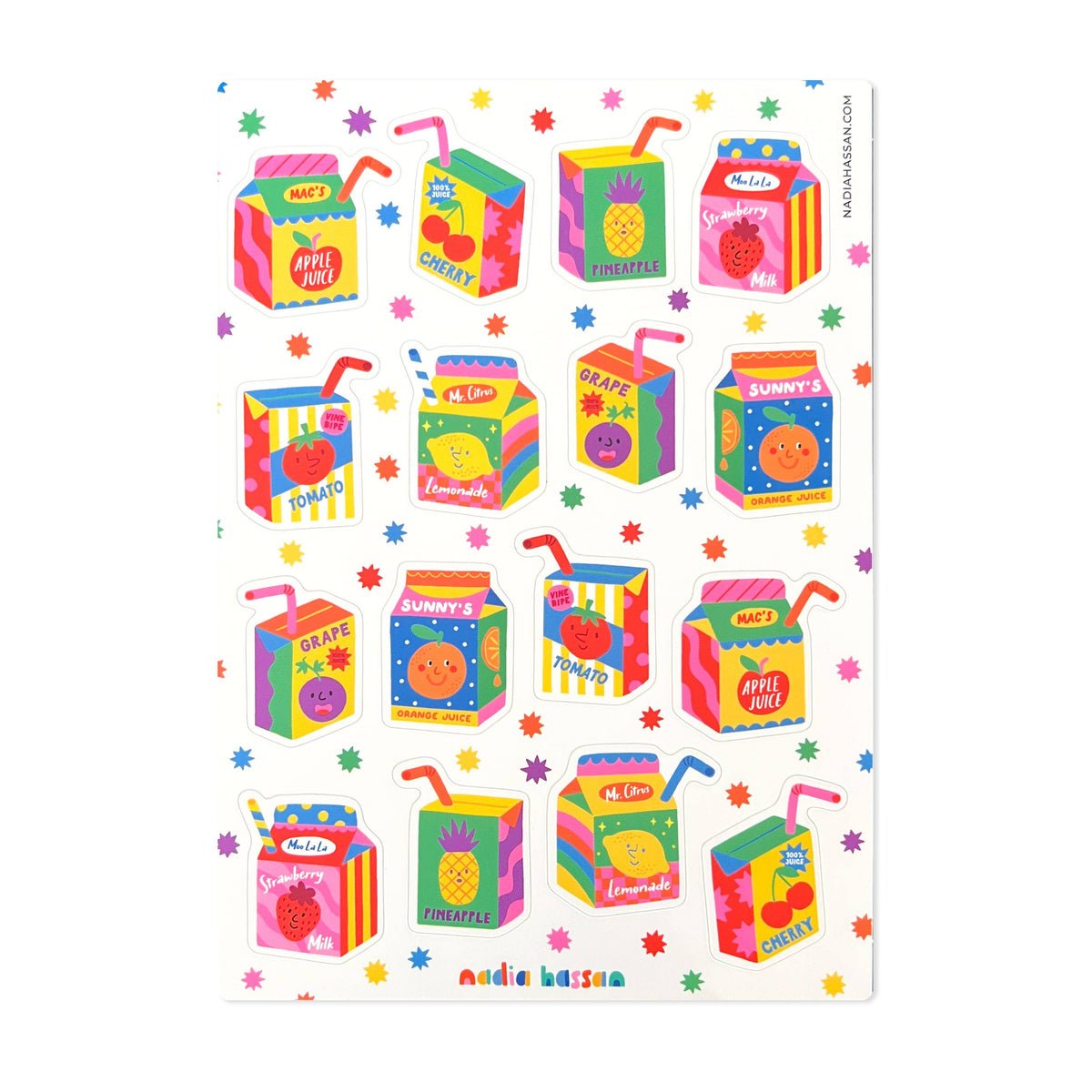 Sip Sip Hooray Sticker Sheet