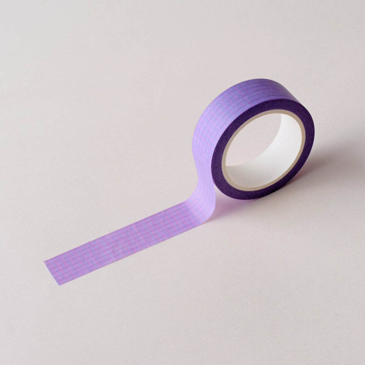 Purple Grid Washi Tape