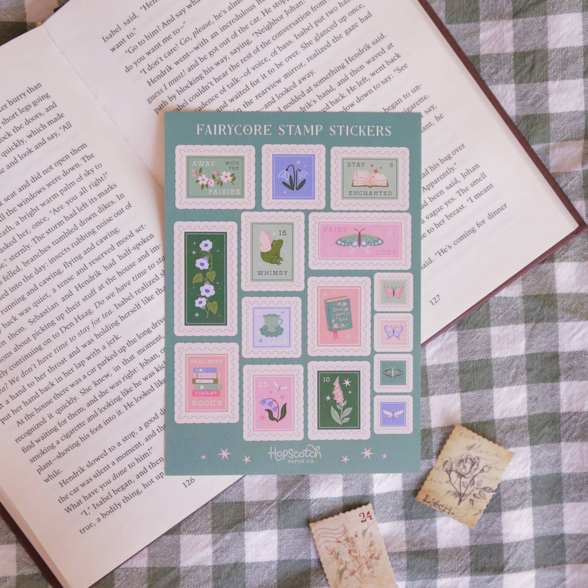 Fairycore Stamps Sticker Sheet
