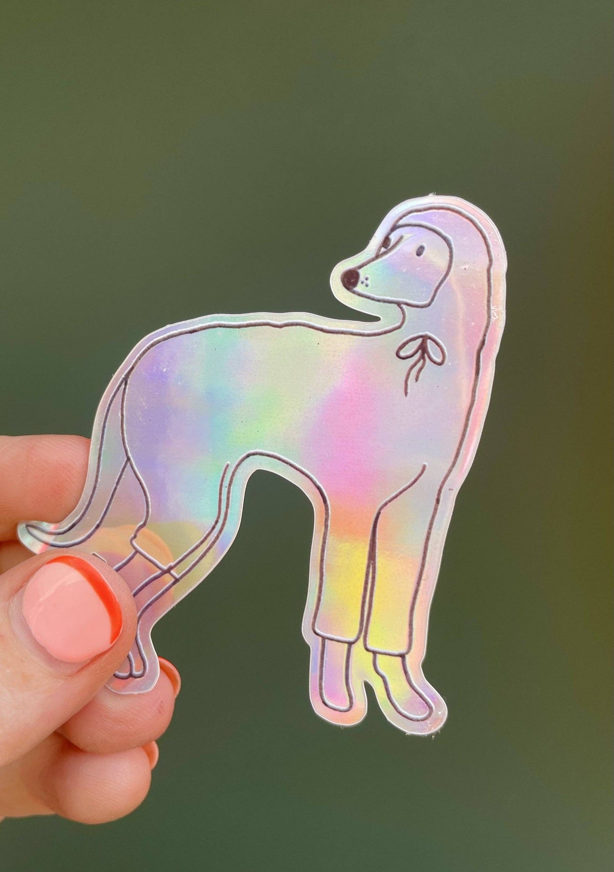 Whippet Sticker